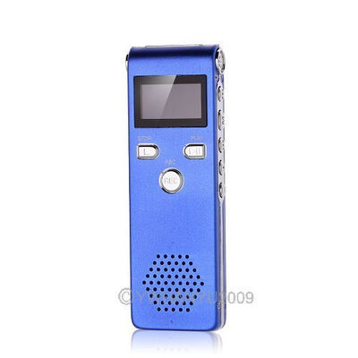 

650Hr 4 GB Digital Voice Recorder Dictaphone MP3 Player VOR Rechargeable