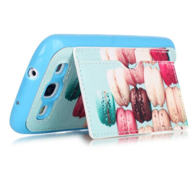 

MITI New Arrival Leather Card Slot Case For Samsung Galaxy S3 i9300 With Stand phone cases Free shipping With Tracking No.