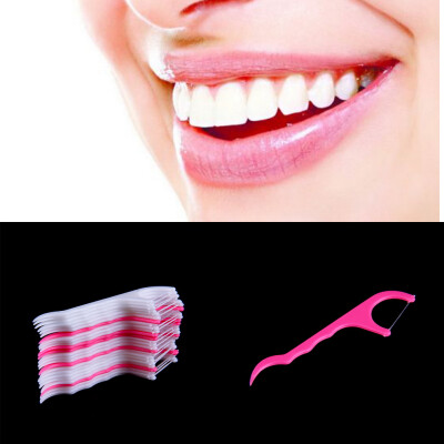 

2015 New Dental Floss Picks Teeth Toothpicks Stick Flossers Pick Oral Care