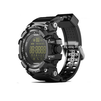 

Bluetooth Clock EX16 Smart Watch Notification Remote Control Pedometer Sport Watch IP67 Waterproof Mens Wristwatch