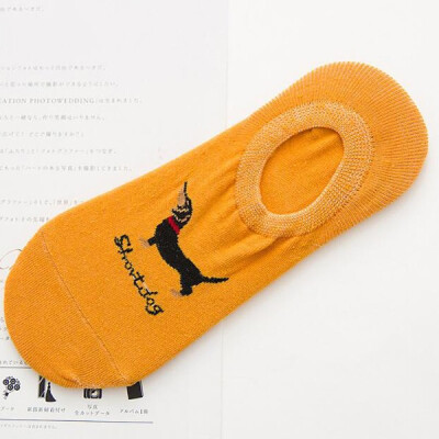 

Summer Men Casual Cotton Socks Cartoon Animal Invisible Socks