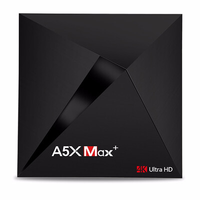 

A5X Max Plus 4GB 32GB Android 71 TV Box RK3328 Quad-Core 24G5G WiFi 1000M LAN BT 41 VP9 H265 HDR10 4K Media Player