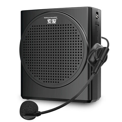 

Sony Ericsson soaiy S-638 13W high power amplifier compact portable teacher tour guide dedicated bee loudspeaker outdoor waterproof long battery card player black