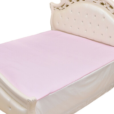 

Tile Bamboo Fiber Large Breathable Waterproof Baby Diaper Pad Diaper Bed Single Bed Can Wash DL209A Pink  (150 * 200cm