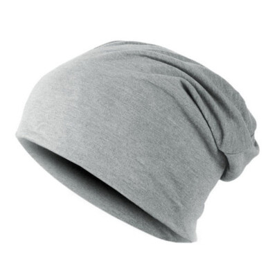 

Men Women Beanie Cap Solid Color Hip-Hop Winter Warm Baggy Beanie Unisex Hat