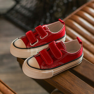 

Children Shoes Girls Boys Casual Shoes 2018 Autumn Fashion Candy Color Breathable Student Canvas Sport Sneakers Boys Shoes