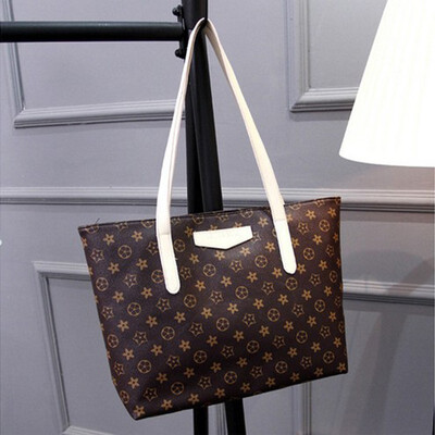 

Womens bag 2018 new presbyopia shoulder bag big fashion handbags casual shopping bag trend pu handbags