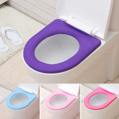 

Jingdong supermarket green reed O-type toilet pad cover warm universal toilet ring 5 loaded color random