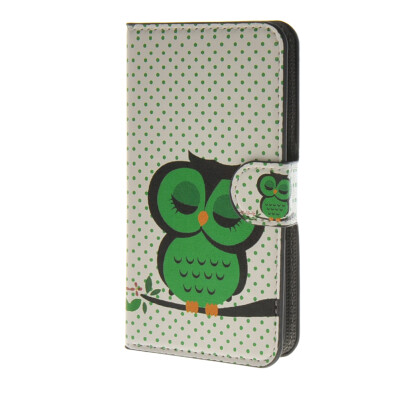 

MOONCASE Owl style Leather Wallet Flip Card Slot Stand Pouch чехол для HTC Desire 620 A14