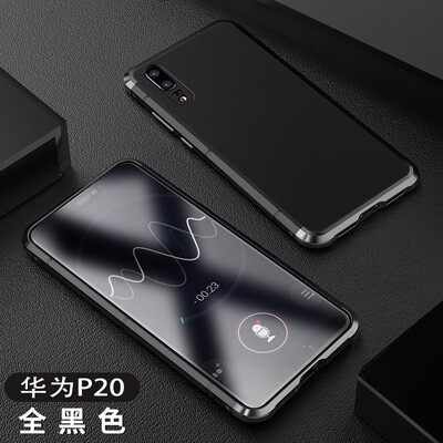

Goowiiz Phone Case For Huawei P20P20 Pro Luxury 3 in1 Metal PC Hard Hybrid Slim Back Case Full Protection