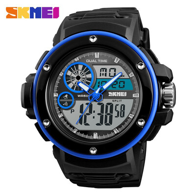 

SKMEI For men watch Casual chronograph fashion street Sport watch 50 m Waterproof Digital wrist watch Relogio masculino 1341