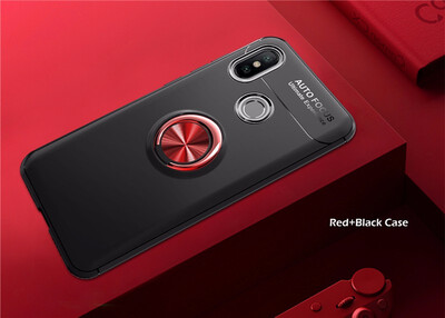 

Goowiiz Phone Case For Xiaomi MI 6XNote 3Max 2 Luxury Metal Ring Magnetic Bracket TPU Shockproof Cooling