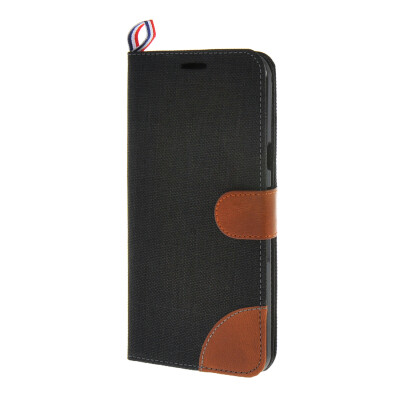 

MOONCASE Galaxy A8 , Leather Wallet Flip Card Holder Pouch Stand Back ЧЕХОЛ ДЛЯ Samsung Galaxy A8 Black