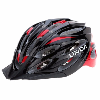 

LIXADA 24 Vents Integrally-molded EPS Sports Cycling Helmet W Pad 49KJBlackGreen