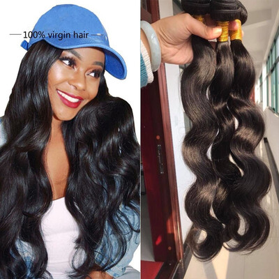 

8A Good Quality Unprocessed Brazilian Body Wave 3 Bundles Virgin Hair Cheap Peruvian Virgin Hair Body Wave 3PcLot Weave