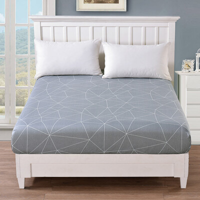 

Yalu·Freedom bed Home textile cotton double bed cotton mattress cover single piece non-slip sheets 15 m bed 15020025cm hear
