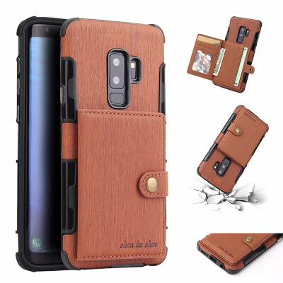 

SHS Phone Case For Sony Xperia L1XA1XA1 UltraXZ1 Fashion Concise Leather Wire Drawing Multifunction Purse