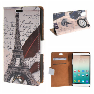 

MOONCASE Huawei Honor 7i ЧЕХОЛ ДЛЯ Flip Wallet Card Slot Stand Leather Folio Pouch /a08