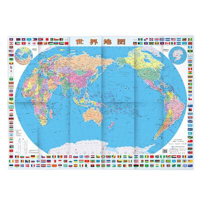 

世界地图（装饰版 成图尺寸：1068*745mm）