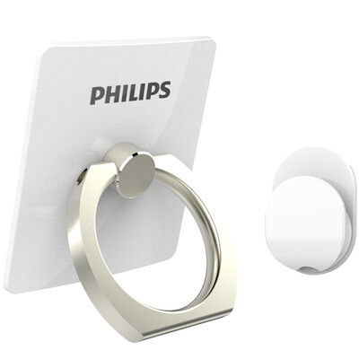 

Philips DLK35003 мобильный телефон портативный кронштейн металлический палец пряжка кронштейн креативные аксессуары автомобиль ленивый стент для 6S / Samsung / Huawei и другой мобильный телефон белый