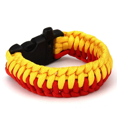 

Survival Armband Outdoor Camping Paracord Bracelet