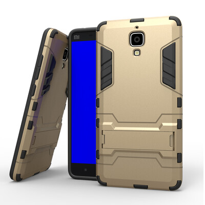 

MOONCASE гибридные kickstand PC + тпу защиты корпуса 2 в 1 случае для покрытия Xiaomi Rice 4 Mi4