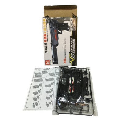 

777A 45pcs m1911 Building block toy gun airsoft pistol desert eagle air soft ak47 sniper m4a1 children lepin Toys