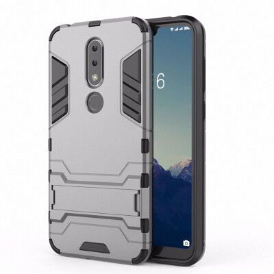 

for Nokia X6 2018 TA-1099 58" WIERSS Shockproof Hard Phone Case for Nokia X6 2018 TA-1099 58" Armor Case Back Cover Fundas