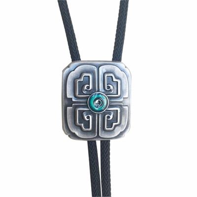 

New JEANS FRIEND Original Lucky Cross Knot Bolo Tie Necklace