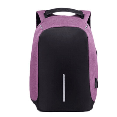 

Fashion New USB Nylon Computer Luggage Backpack for Teenage Male Students Bag Travel Package Rucksack Anti-theft