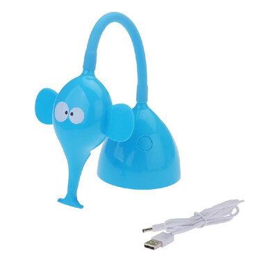 

Practical Family Lamps 360°Adjustable Rechargeable 14LEDs Reading Light Desk Table Lamp 3 Levels for PC Laptop