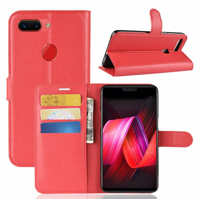 

for OPPO R15 WIERSS Wallet Phone Case for OPPO R15 Pro Dream Mirror Edition Flip Leather Cover Case Etui Fundas Coque Capa