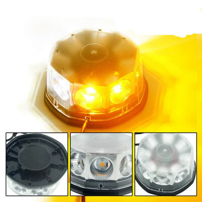 

Car dome strobe light school bus light rotation mode octagonal lamp high power open road warning light