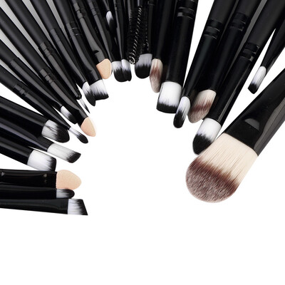 

26pcs Makeup Brushes Set Eyeshadow Eyeliner Mascara Lip Brush Cosmetic Tool Black