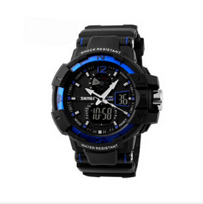

SKMEI 1040 Men Outdoor Sports Watch LED Digital Quartz Waterproof Military Dress Wristwatch
