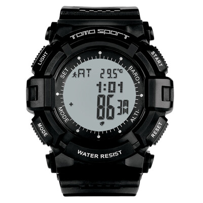 

Tianmao (TOMO) watch spike upgrade series of electronic men's climbing running table T1008-A black black
