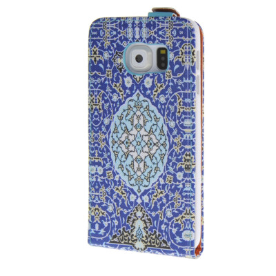 

MOONCASE Samsung Galaxy S6 Edge ЧЕХОЛ ДЛЯ Leather Bottom Flip Pouch [Pattern series] /a03