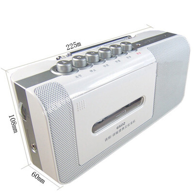 

Portable FMMW radio ACDC dual-use power player recorder retro tape drive broadcast semiconductor machine built-in microphone