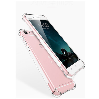 

For Vivo Y79 Z10 Anti knock shockproof Soft Clear Cover Transparent TPU Silicone Skin Protection Bag Case For Vivo V7 Plus Y79