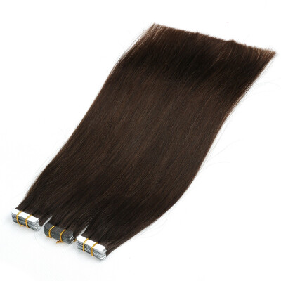 

BHF Hair Tape Hair Extension Brazilian Remy Hair Silky Straight Full Set Skin Weft 16-22" 20Pcs 50G Per Package