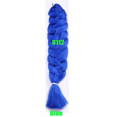 

Jumbo Braids Synthetic Braiding Hair 23 Color Available 165g 41 Inch Hair Extension Pink Blue Green 1pce