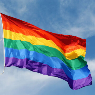 

90 x 150 cm Rainbow Flag Polyester for Lesbian Gay Bisexual Transgender