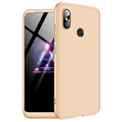 

MOONCASE Three-parts structure design Full Protection Hard Plastic Combination Case for Xiaomi Mi 8 Gold