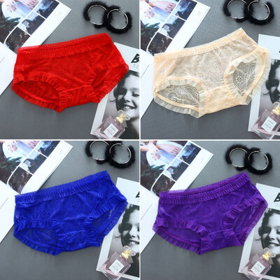

women Panties mesh briefs female Teenage Small sizes ultra-thin summer Underwear panty students girls bragas
