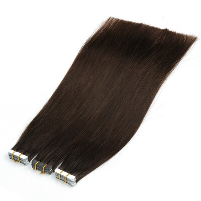 

BHF hair Virgin Remy brazilian hair cuticle tape hair extensions PU skin weft extension 20pcspack