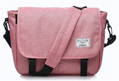 

Shoulder bag male casual canvas Messenger bag simple cross section male bag student Korean version of the Oxford men&39s bag