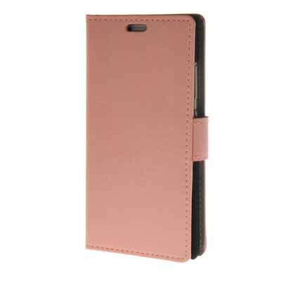 

MOONCASE Smooth PU Leather Flip Wallet Card Slot Bracket Back чехол для Huawei Ascend P8 lite Pink