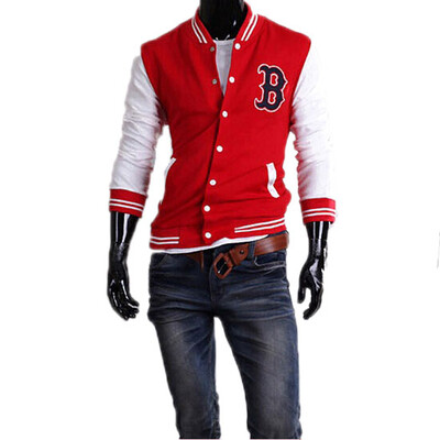 

Zogaa New Mens Jacket Pure Cotton Stand Collar Baseball Clothes
