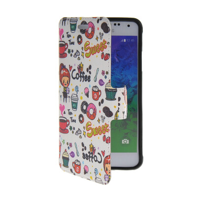 

MOONCASE Cute Pattern Leather Side Flip Wallet Pouch Stand Shell Back ЧЕХОЛ ДЛЯ Samsung Galaxy Alpha G850F