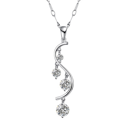 

AFFINER 925 Silver Inlay Bloom Pendant
